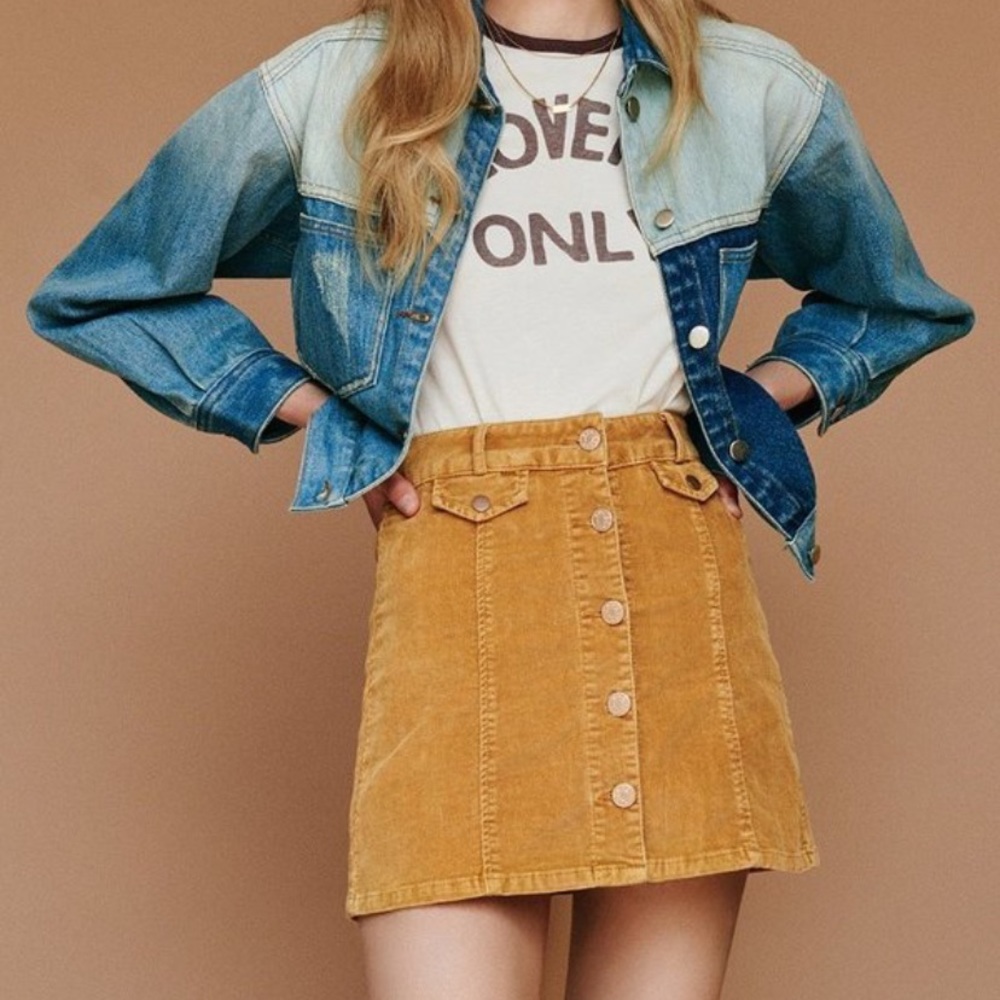 BDG corduroy mini skirt